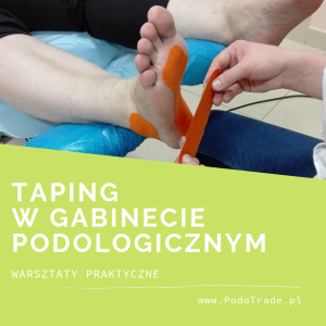 Taping w gabinecie podologicznym