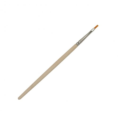 Short-tipped flat brush for adhesive agent TecniFoot Twin Silver 1 pc-UN110.jpg